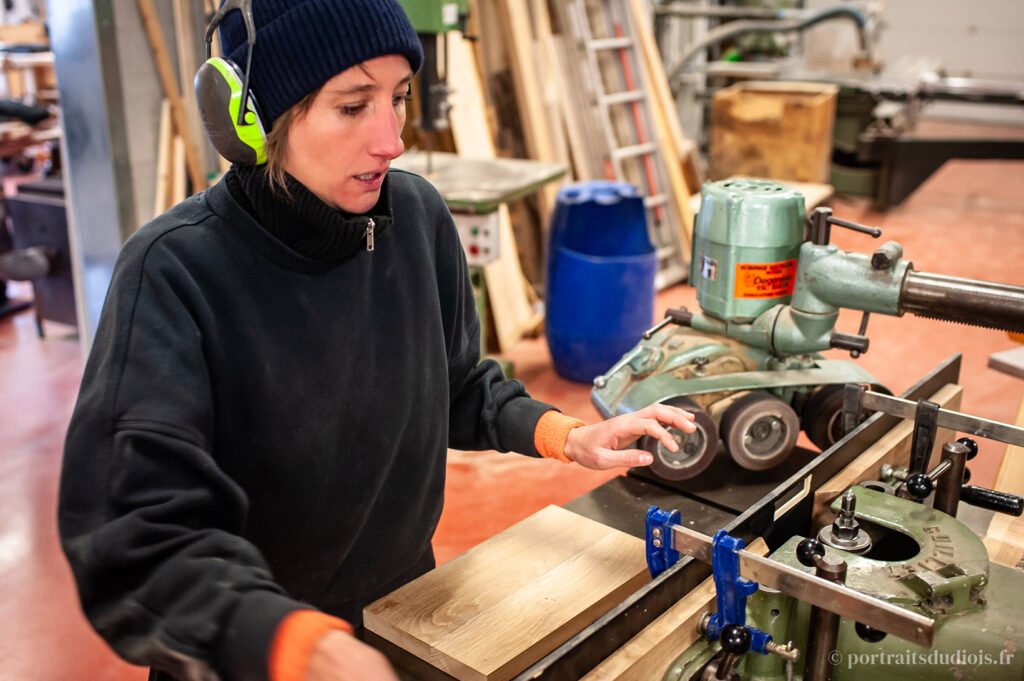 Ariane Houdaille, ébéniste à Die - Atelier Hirsute